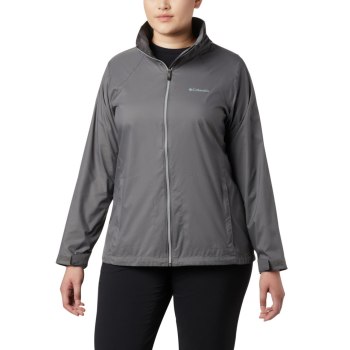 Columbia Switchback III Plus Size, Chamarras Grises Para Mujer | 513894-SOV